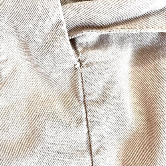 Peserico Khaki Midi Belted Skirt in Size IT 38 - Picture 9 of 10